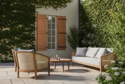 Volets battants pleins en PVC