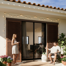 <p style="text-align: center;">Protéger sa maison de la canicule (et du froid) : les Volets Thiebaut, la solution 4 saisons</p>